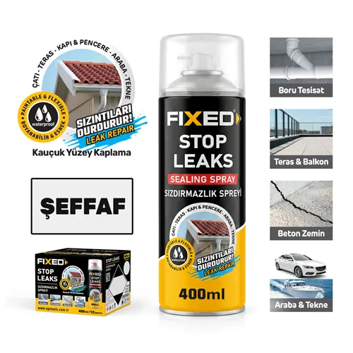SIZDIRMAZLIK SPREYİ ŞEFFAF 400 ML