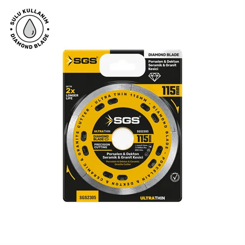 PROFESYONEL PORSELEN KESİCİ ULTRA İNCE 115x1.1 mm